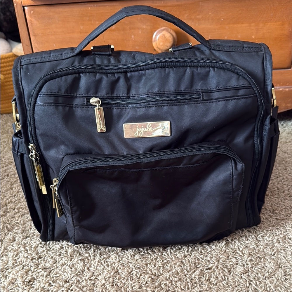 Ju-Ju-Be Black Diaper Bag